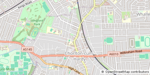 Map of Manchester