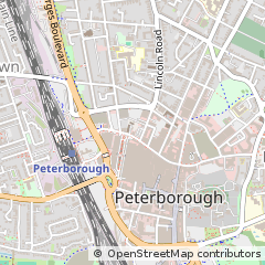 Map of Peterborough