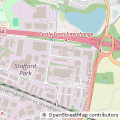 Map of Telford, West Midlands