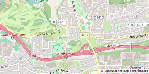 Map of Glasgow