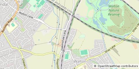 Map of Wakefield