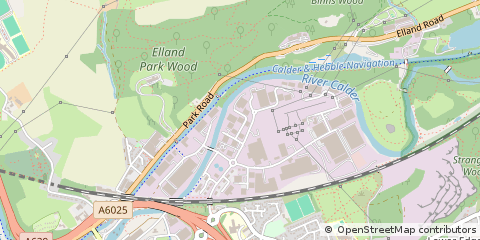 Map of Elland
