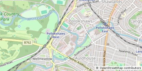 Map of Glasgow