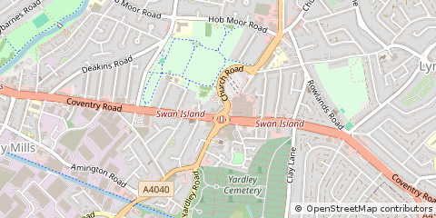 Map of Birmingham