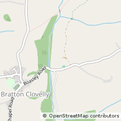 Map of Okehampton, Devon