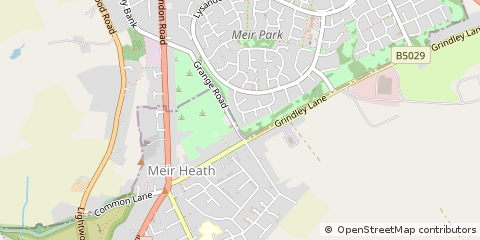 Map of Stoke-on-Trent