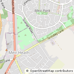 Map of Stoke-on-Trent