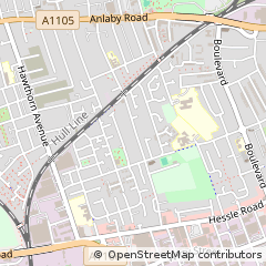 Map of Hull