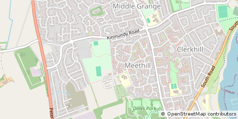 Map of Peterhead