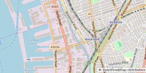 Map of Liverpool