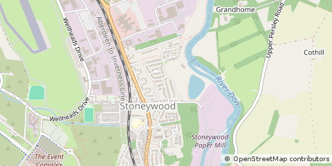Map of Aberdeen