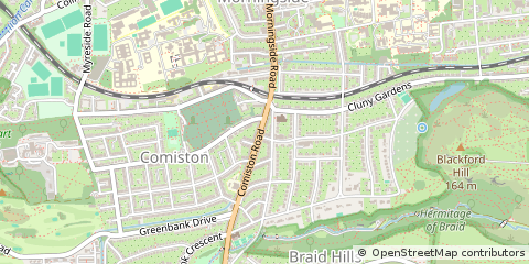 Map of Edinburgh