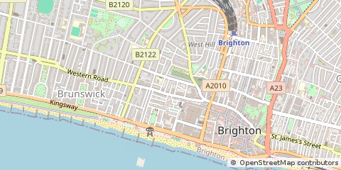 Map of Brighton