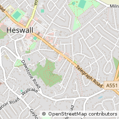 Map of Wirral
