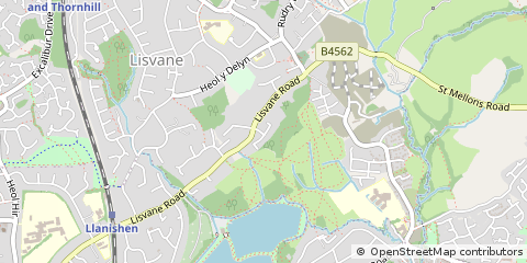 Map of Cardiff