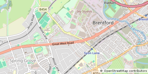 Map of Osterley