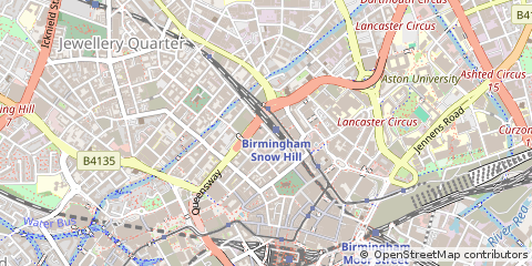 Map of Birmingham