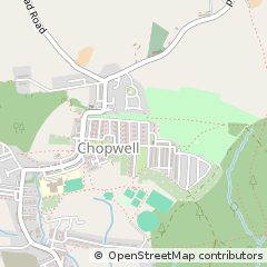 Map of Chopwell, Newcastle