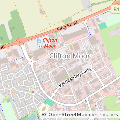 Map of York, North Yorkshire
