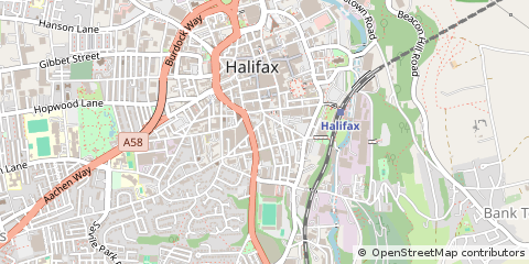 Map of Halifax