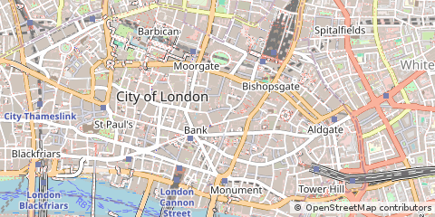 Map of London, Middlesex