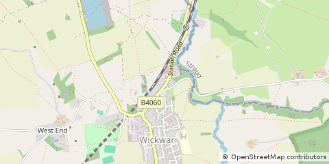 Map of Wotton-Under-Edge
