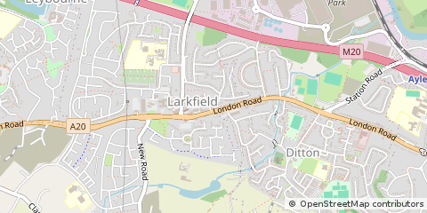 Map of Sevenoaks