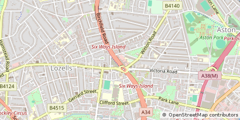 Map of Birmingham