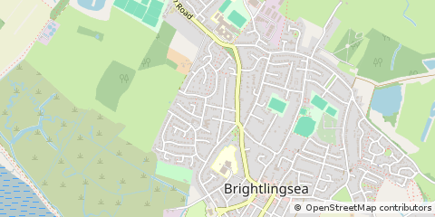 Map of Colchester, Essex