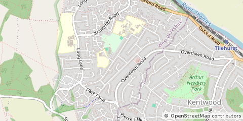 Map of Reading