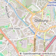 Map of Oldbury, West Midlands