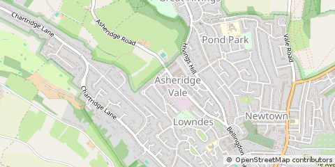 Map of Chesham