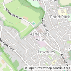 Map of Chesham