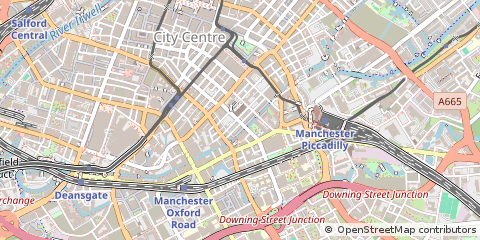 Map of Manchester