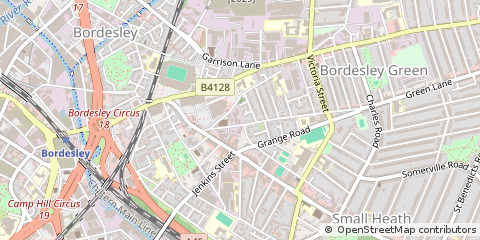 Map of Birmingham