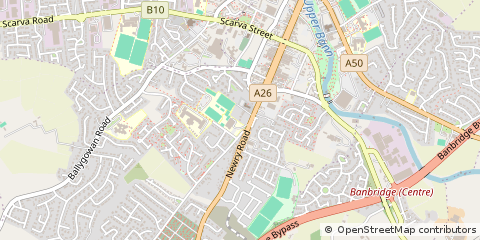 Map of Banbridge