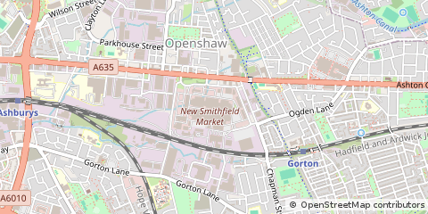 Map of Manchester