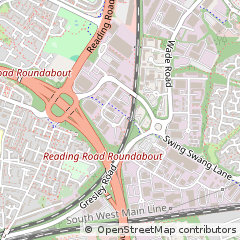 Map of Basingstoke, Hampshire
