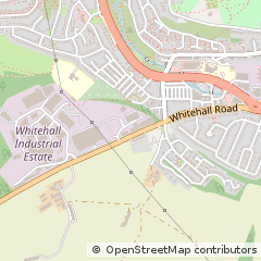 Map of Leeds, West Yorkshire