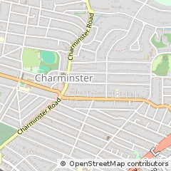 Map of Bournemouth, Dorset