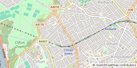Map of Bristol