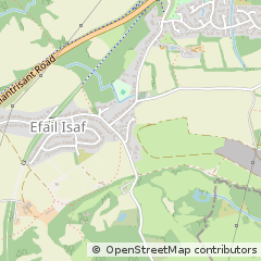 Map of Pontypridd