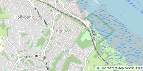 Map of Southampton