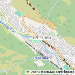 Map of Treorchy