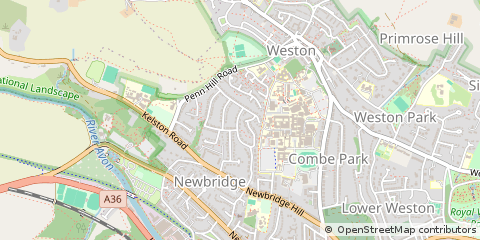 Map of Bath