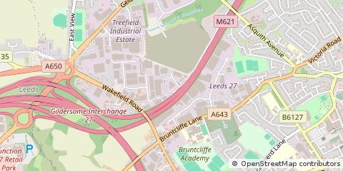 Map of Leeds