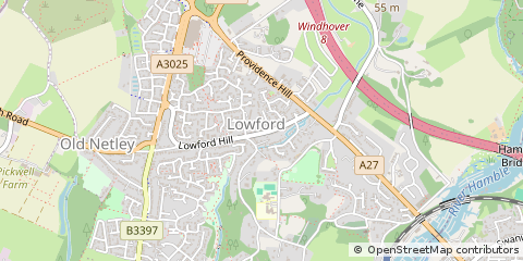 Map of Southampton