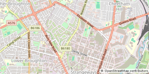 Map of Manchester