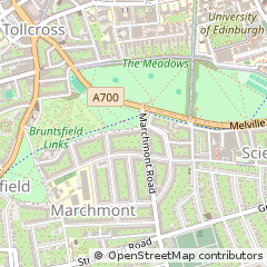 Map of Edinburgh, Midlothian