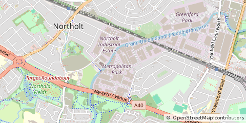 Map of Greenford